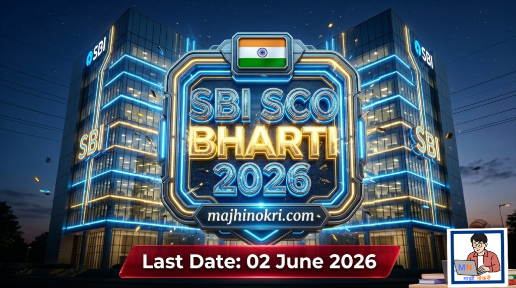 SBI SCO Bharti 2026 Notification for 100 Trade Finance Officer Posts at majhinokri.com