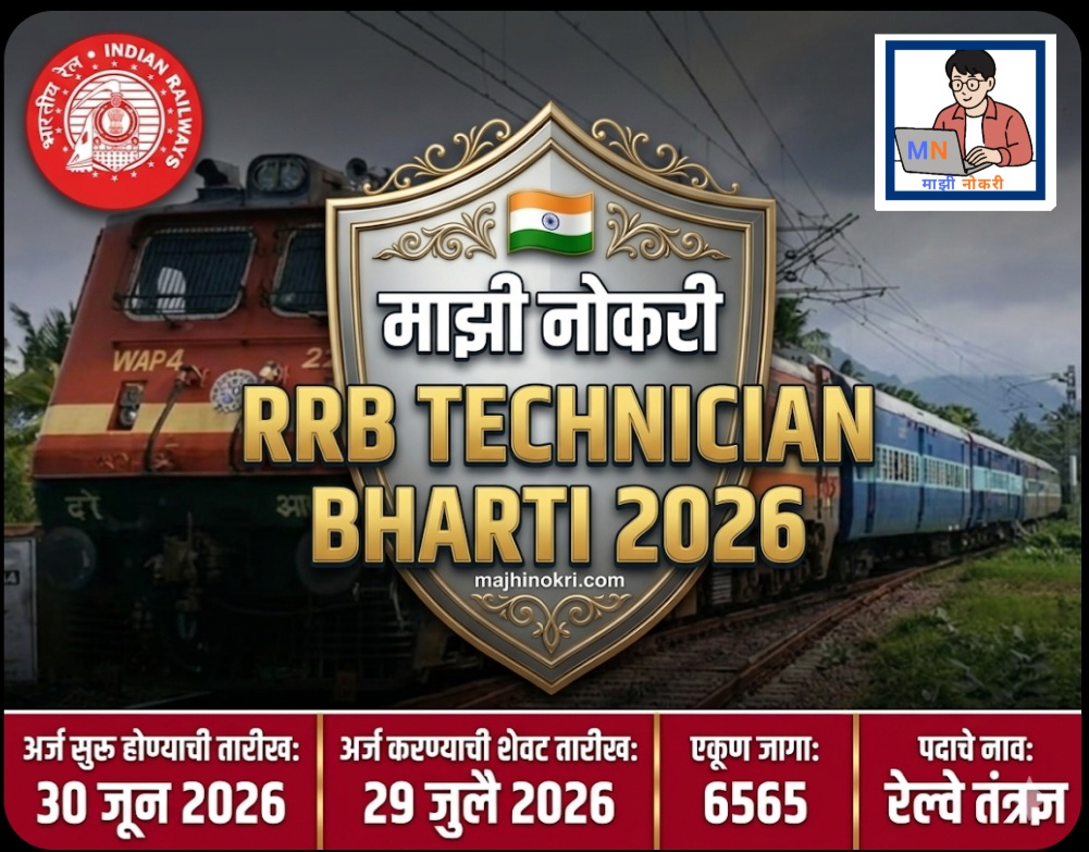 RRB Technician Bharti 2026 Railway Recruitment Notification Banner